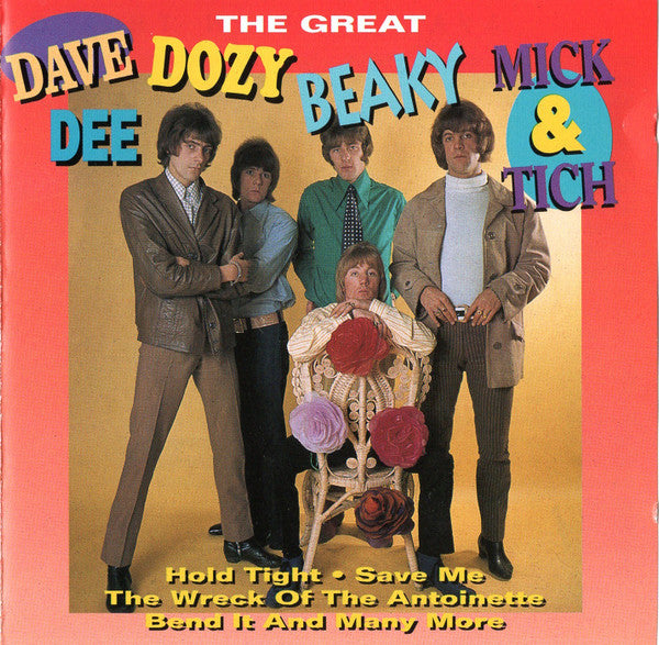 Dave Dee, Dozy, Beaky, Mick & Tich : The Great Dave Dee, Dozy, Beaky, Mick & Tich (CD, Comp)