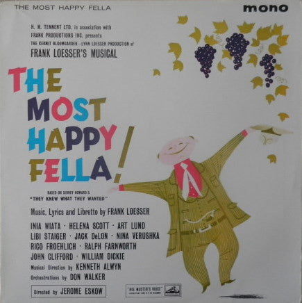 Frank Loesser : The Most Happy Fella! (LP, Album, Mono)