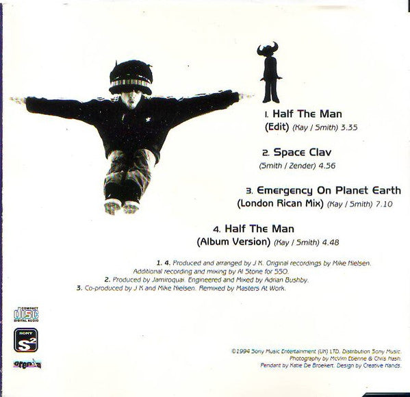 Jamiroquai : Half The Man (CD, Single)