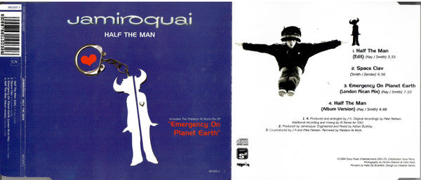 Jamiroquai : Half The Man (CD, Single)