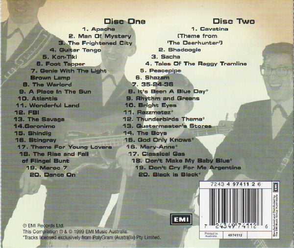 The Shadows : The Shadows Collection (2xCD, Comp)