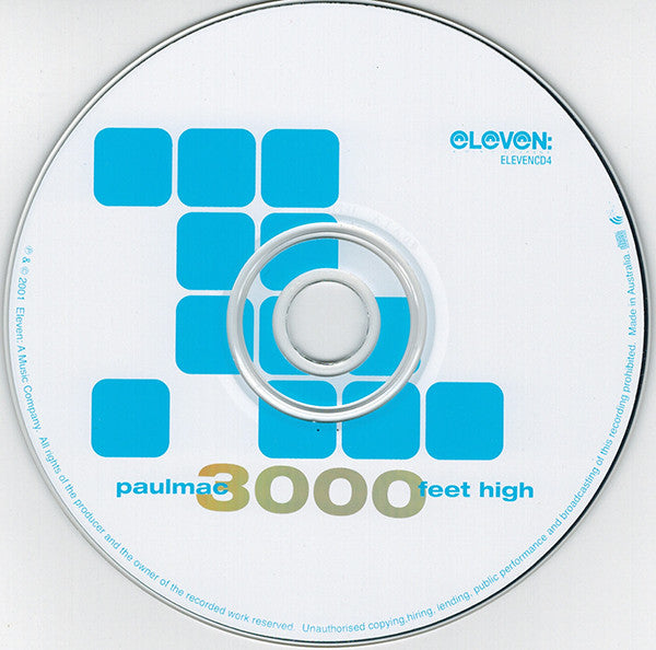 Paulmac : 3000 Feet High (CD, Album, Enh, Ltd + CD, Ltd, Mixed)