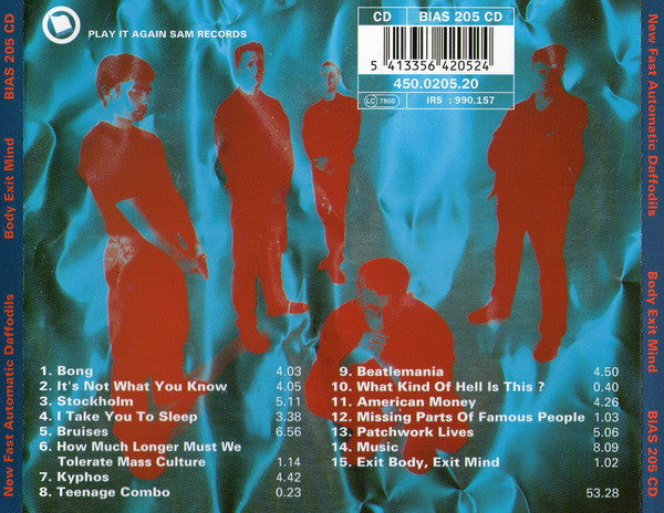 New Fast Automatic Daffodils : Body Exit Mind (CD, Album)