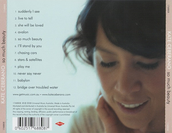 Kate Ceberano : So Much Beauty (CD, Album)