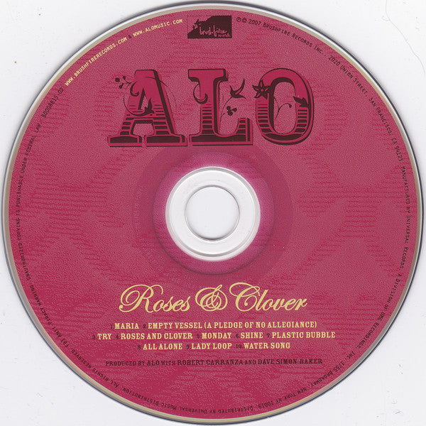 ALO * Animal Liberation Orchestra : Roses & Clover (CD, Album)