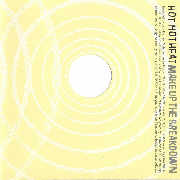 Hot Hot Heat : Make Up The Breakdown (CD, Album)
