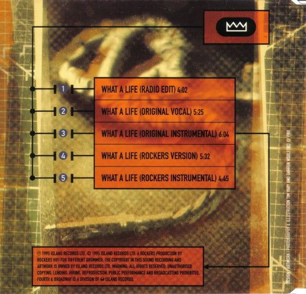 Rockers Hi-Fi : What A Life! (CD, Single)