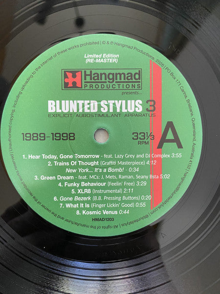 Blunted Stylus : Blunted Stylus 3 (LP, Ltd, Num)