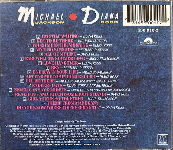 Michael Jackson / Diana Ross : Love Songs (CD, Comp)