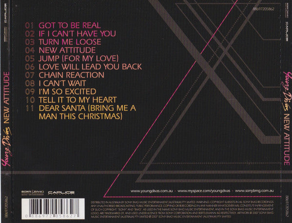 Young Divas : New Attitude (CD, Album)