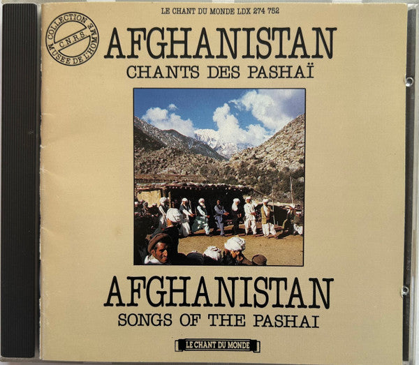 Pashai : Afghanistan: Songs Of The Pashai (CD, Comp)