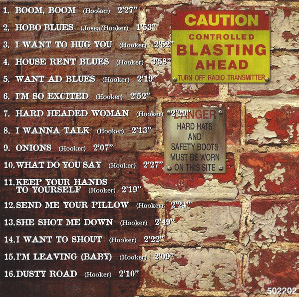 John Lee Hooker : Boom Boom (CD, Comp)