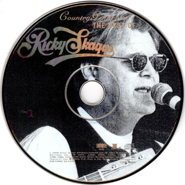 Ricky Skaggs : Country Gentleman (The Best Of Ricky Skaggs) (2xCD, Comp)