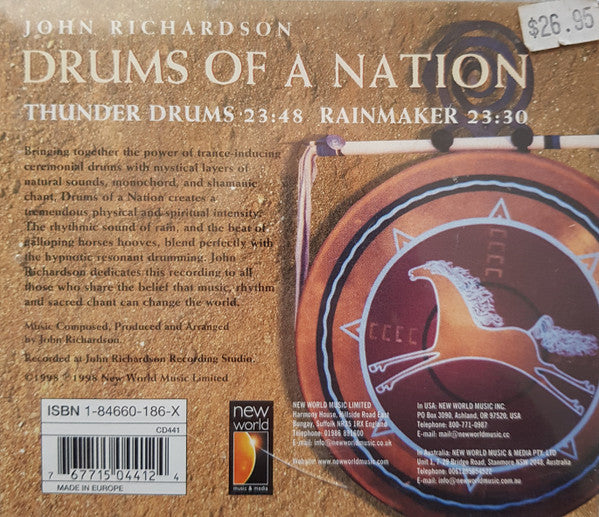 John Richardson : Drums Of A Nation (CD)