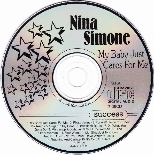 Nina Simone : My Baby Just Cares For Me (CD, Comp, RE)