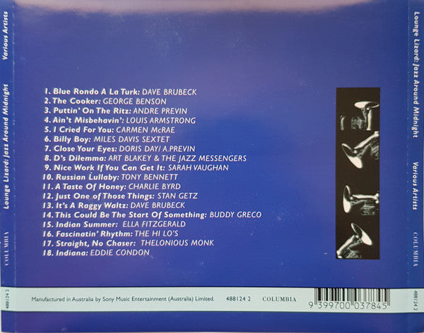 Various : Jazz Around Midnight (CD, Album, Comp)