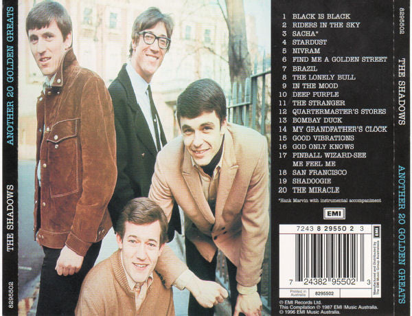 The Shadows : Another 20 Golden Greats (CD, Comp, RE)