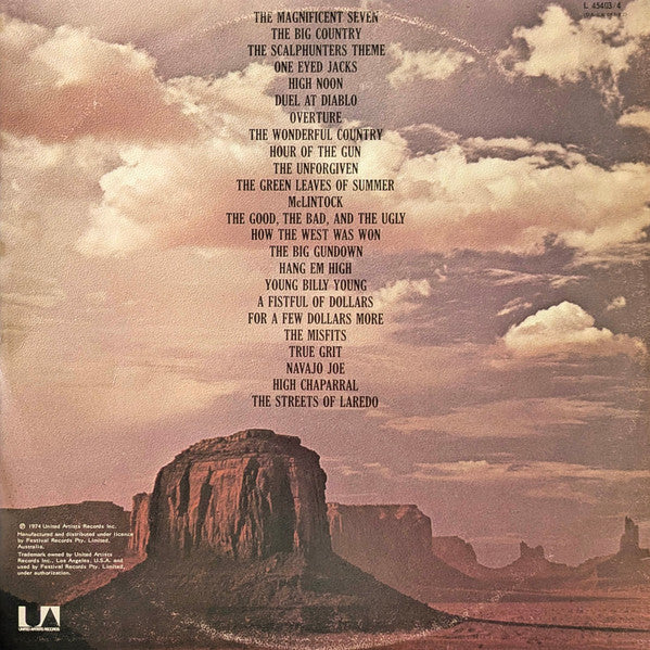 Various : Great Western Themes (2xLP, Comp, Gat)