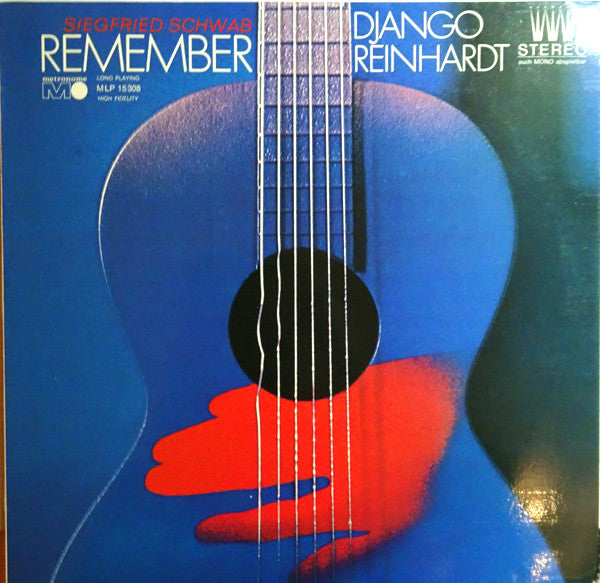 Siegfried Schwab : Remember Django Reinhardt (LP, Album)