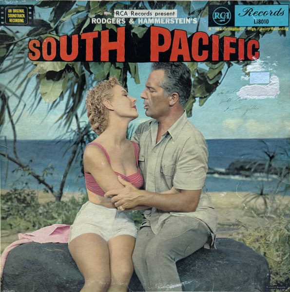 Rodgers & Hammerstein : RCA Victor Presents Rodgers & Hammerstein's South Pacific (An Original Soundtrack Recording) (LP, Album, Mono)