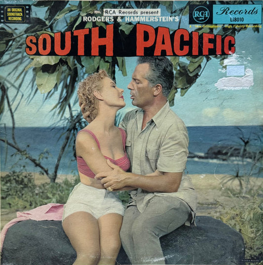 Rodgers & Hammerstein : RCA Victor Presents Rodgers & Hammerstein's South Pacific (An Original Soundtrack Recording) (LP, Album, Mono)