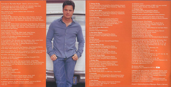Donny Osmond : What I Meant To Say (CD, Album)