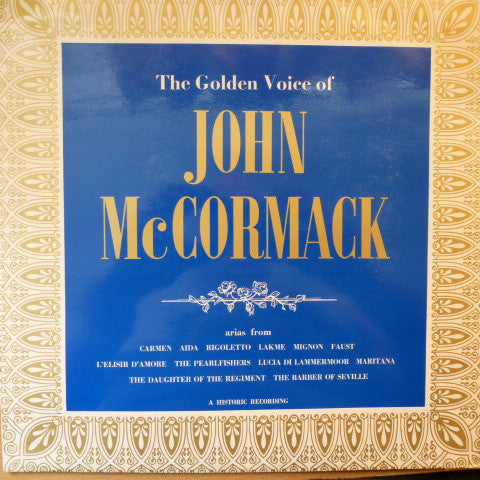 John McCormack (2) : The Golden Voice Of John McCormack (LP, Comp)
