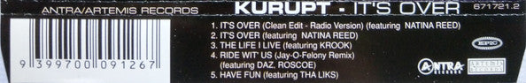 Kurupt : It's Over (CD, Maxi)