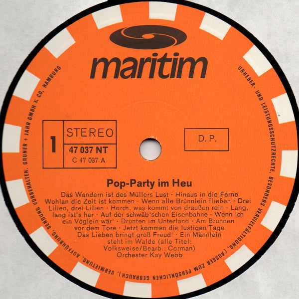 Orchester Kay Webb : Pop Party Im Heu (LP, Album)
