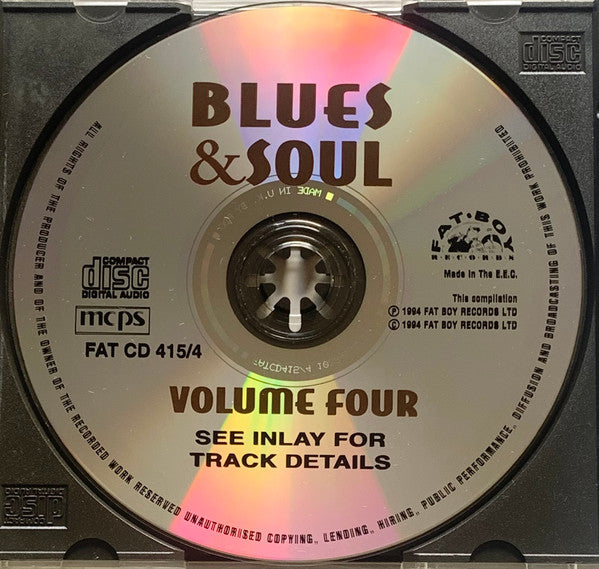 Various : Blues & Soul Volume Four (CD, Comp)