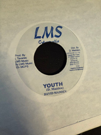 David Madden : Youth / Youth Man (7")
