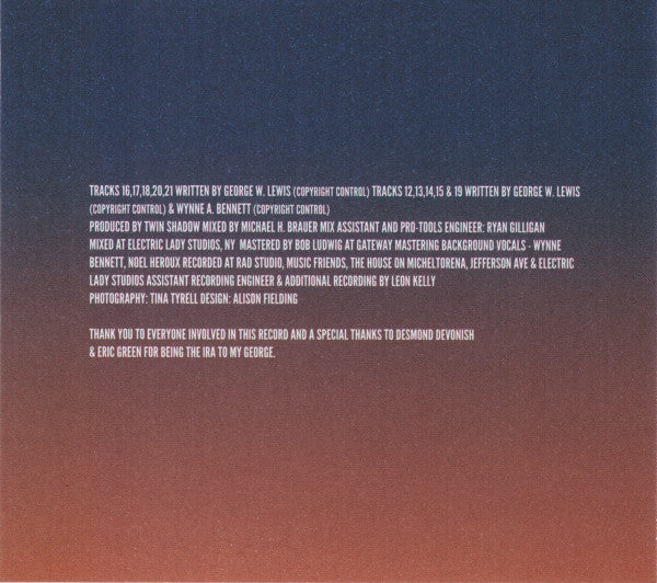 Twin Shadow : Confess (CD, Album)