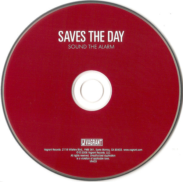 Saves The Day : Sound The Alarm (CD, Album)