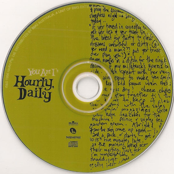 You Am I : Hourly, Daily (CD, Album, RP, PMI)
