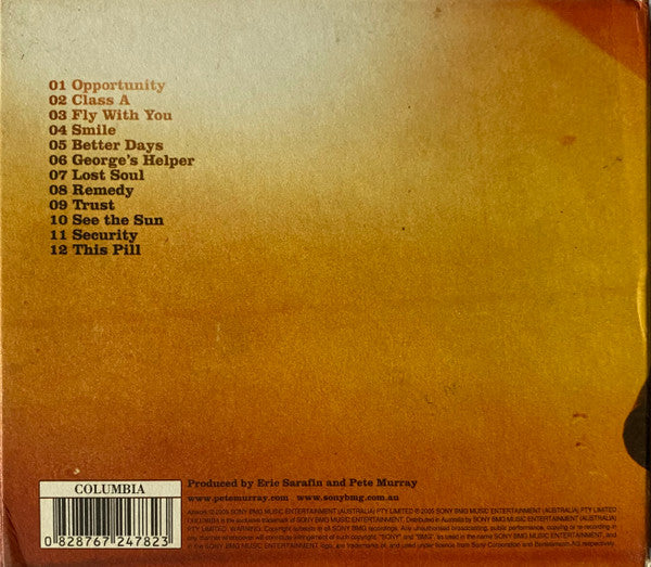 Pete Murray : See The Sun (CD, Album, Ltd, Dig)