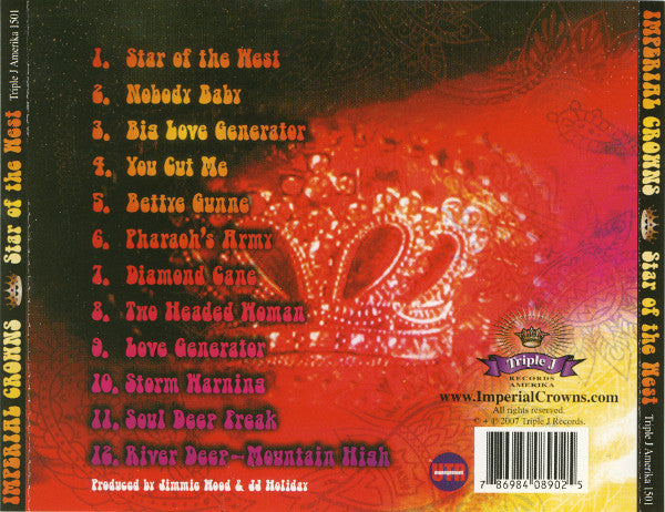 Imperial Crowns : Star Of The West (CD, Album)