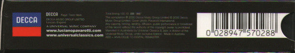 Luciano Pavarotti : The Best (2xCD, Comp + DVD-V, NTSC)