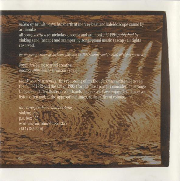 Nicholas Giaconia : Center Of The Earth (CD, Album)