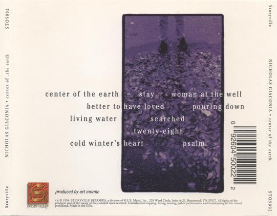 Nicholas Giaconia : Center Of The Earth (CD, Album)