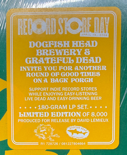 The Grateful Dead : On A Back Porch, Vol. 3 (LP, RSD, Comp, Ltd, 180)