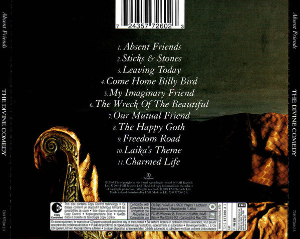 The Divine Comedy : Absent Friends (CD, Album, Copy Prot.)