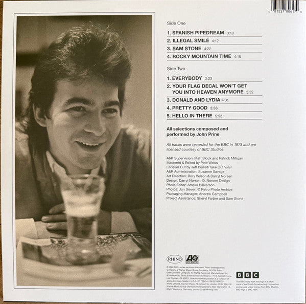 John Prine : BBC Sessions (LP, Album, RSD)