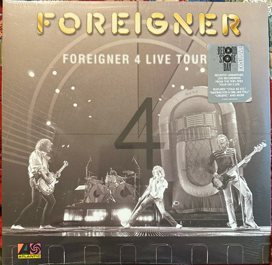 Foreigner : Foreigner 4 Live Tour (2xLP, Album, RSD, Ltd)