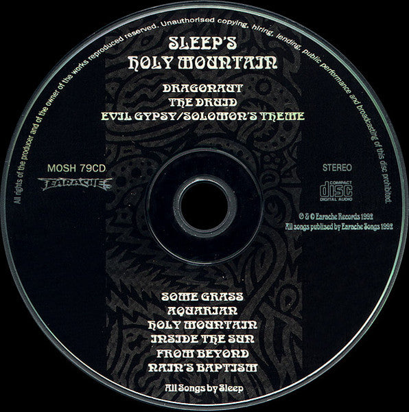 Sleep : Sleep's Holy Mountain (CD, Album)