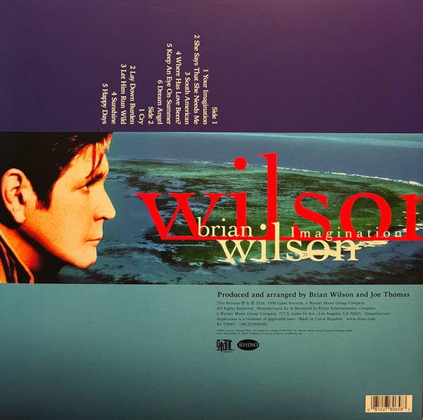 Brian Wilson : Imagination (LP, Album, RSD, RE)