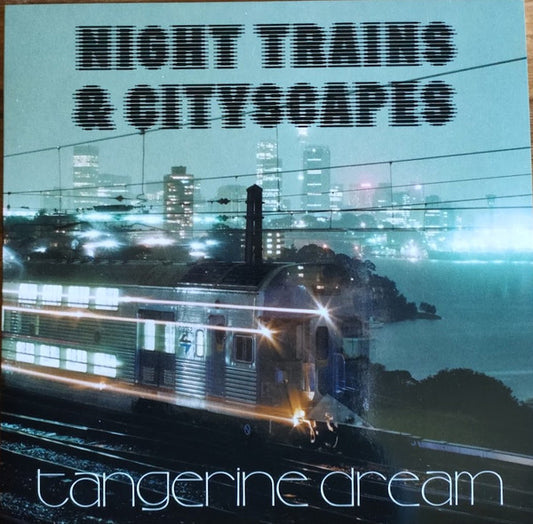 Tangerine Dream : Night Trains & Cityscapes (12", RSD, Single, Ltd, Cle)