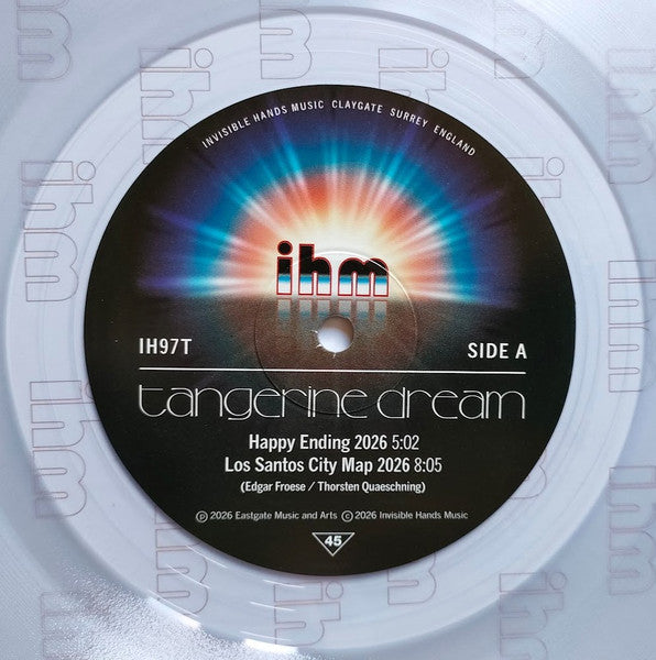 Tangerine Dream : Night Trains & Cityscapes (12", RSD, Single, Ltd, Cle)