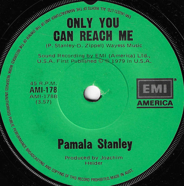 Pamala Stanley : This Is Hot (7", Single)
