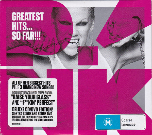 P!NK : Greatest Hits... So Far!!! (CD, Comp + DVD-V, NTSC + Dlx, Dig)