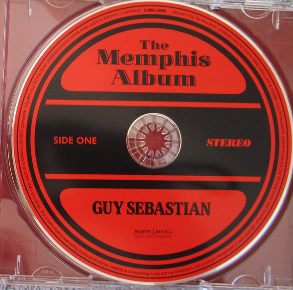 Guy Sebastian : The Memphis Album (CD, Album)